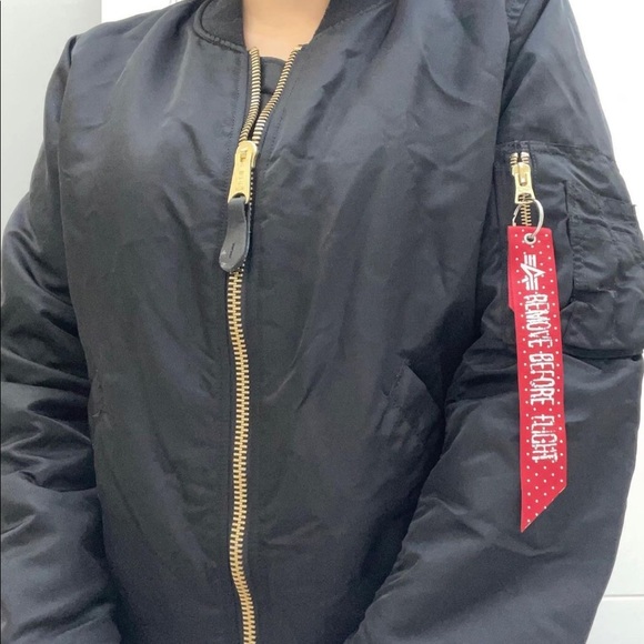 ALPHA INDUSTRIES reversible bomber jacket - Picture 3 of 7